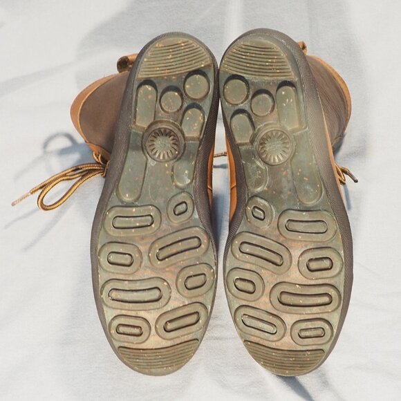 Ugg Boots Womens Size 8 Brown Leather Waterproof Shearling Adirondack Duck Hike - Picture 10 of 16